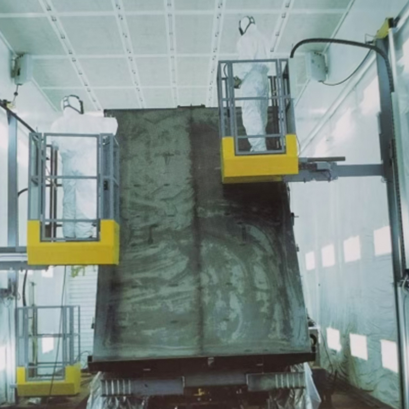 3D Lifting Platform for Spray Equipment
