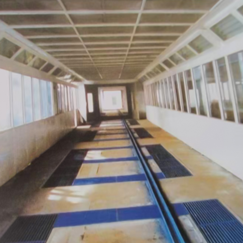 Large-Scale Spray Curing Oven