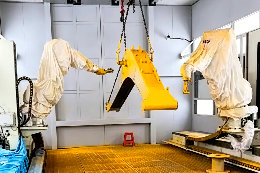  Spray Coating Production Line Video
