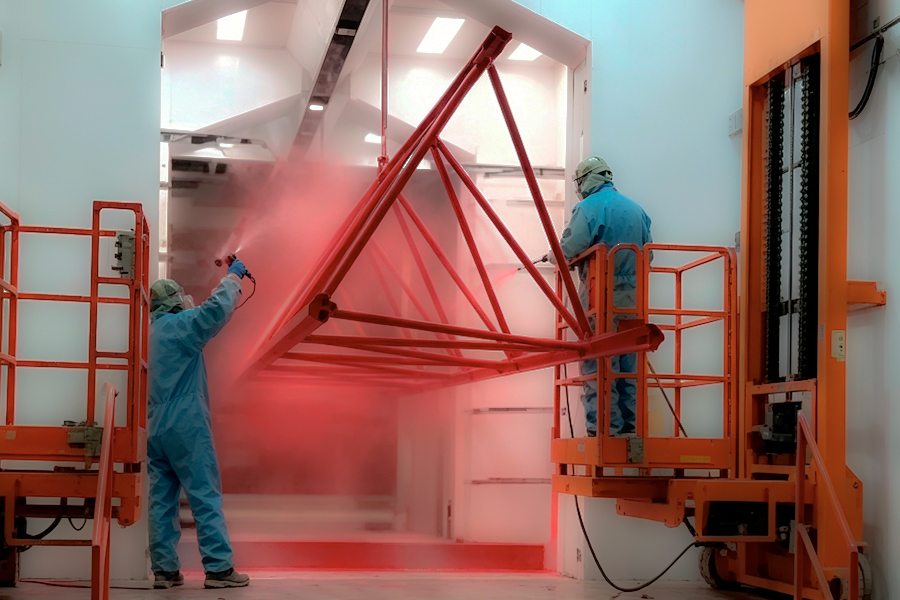 Spray Coating Production Line Video