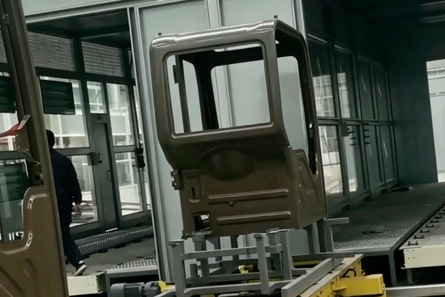  Spray Coating Production Line Video